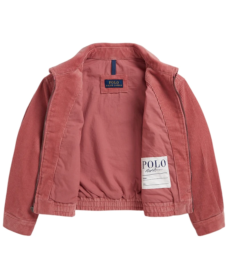 Polo Ralph Lauren Girls' 2T-6X Corduroy Long-Sleeve Jacket