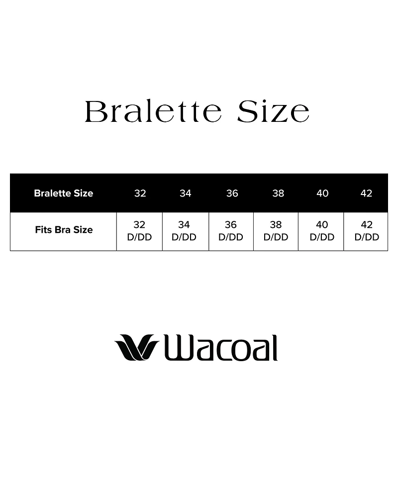 Wacoal Women's High Bar Moderate Coverage Bralette, 810429