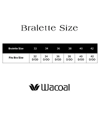 Wacoal Women's High Bar Moderate Coverage Bralette, 810429