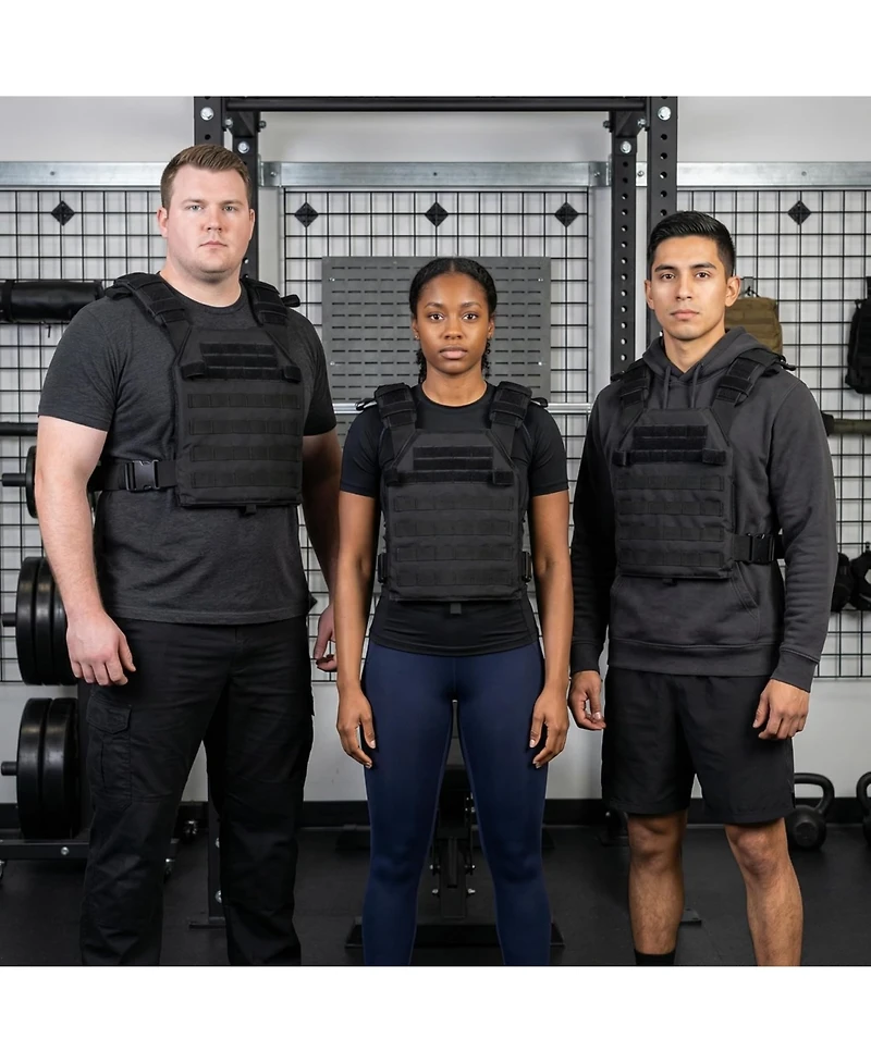 Aofar Weight Vest Adjustable Quick Release Molle Fitness Running