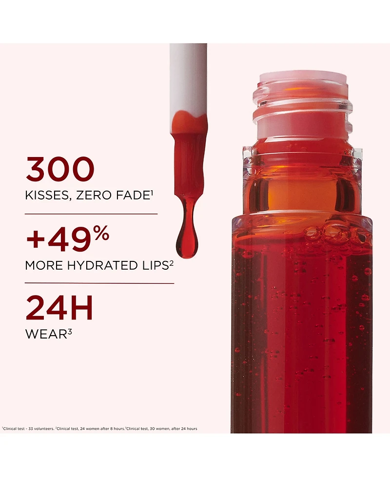 Clarins Hydrating Water Lip Stain With Kiss-Proof Wear & Matte Finish