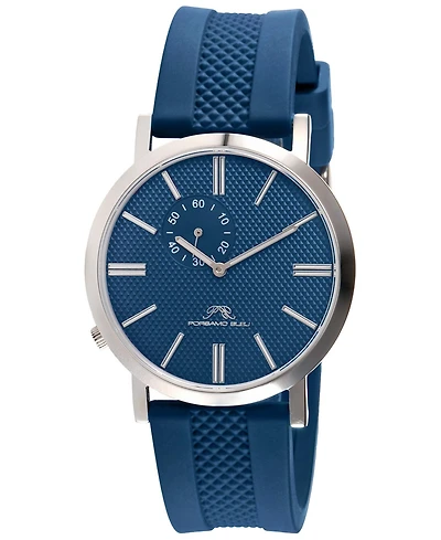 Porsamo Bleu Men's Bennett Silicone Band Watch 1461EBER
