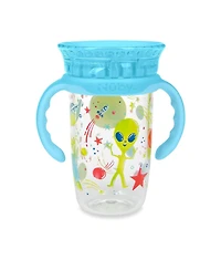 Nuby No-Spill Edge 360 2 Stage Drinking Cup with Removable Handles