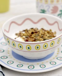 Costa Nova Tulip Stoneware Cereal Bowls, Set of 6