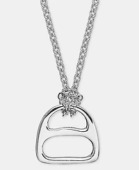 Lauren Ralph Lauren Equestrian Pendant Necklace, 18" + 3" extender