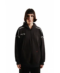 Pcfg Women's Cotton-Blend Zip-Front Hoodie
