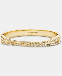 Givenchy Pave Twist Bangle Bracelet