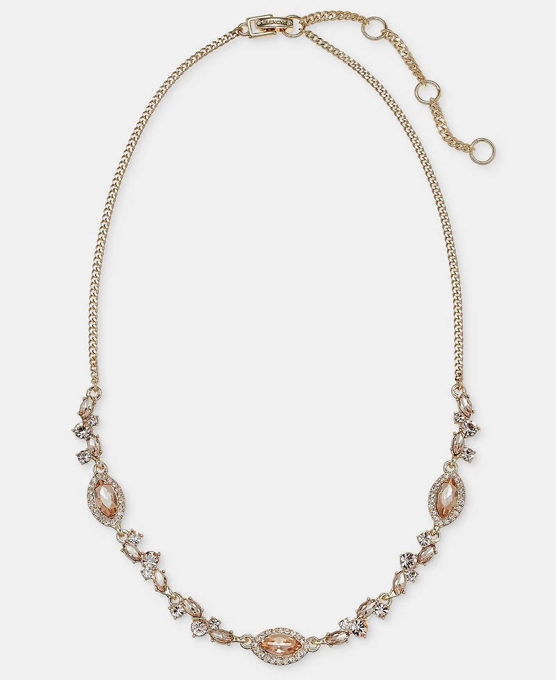 Givenchy Crystal Statement Necklace, 16" + 3" extender