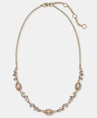 Givenchy Crystal Statement Necklace, 16" + 3" extender