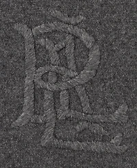 Lauren Ralph Embroidered Logo Scarf