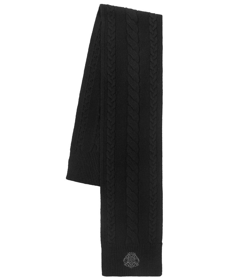 Lauren Ralph Direct Embroidery Cable Scarf