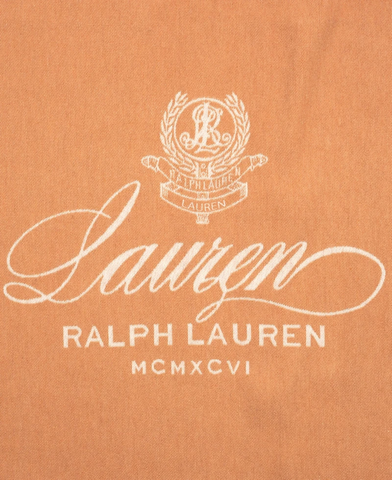 Lauren Ralph Crest Jacquard Wrap