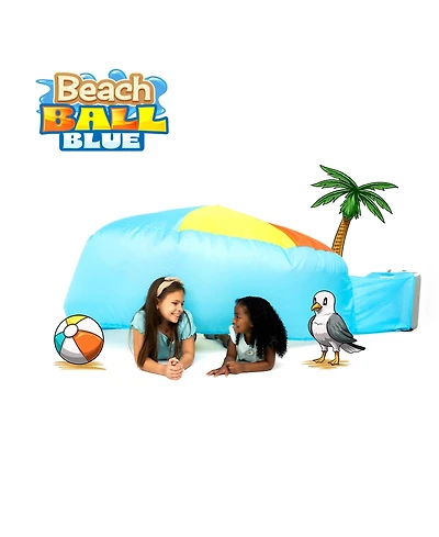 AirFort Beach Ball Blue Inflates in 30 Seconds Children's Indoor Play Tent