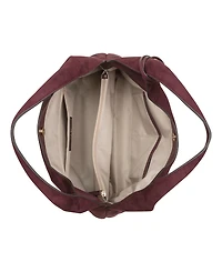 Nine West Allie Triple Compartment Extra-Large Shoulder Handbag