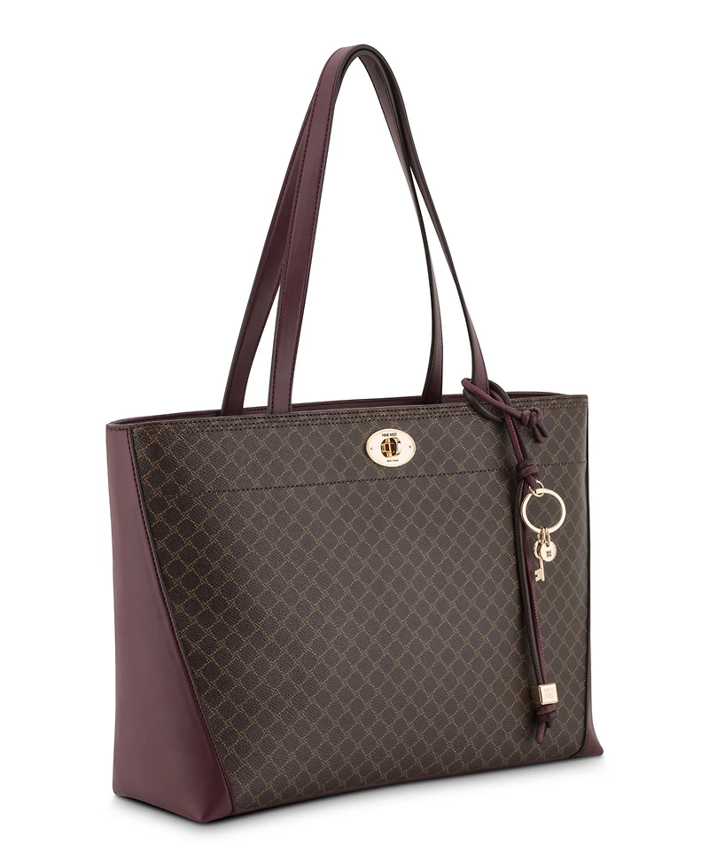Nine West Khora Laptop Large Tote Handbag