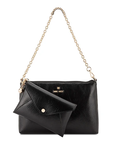 Nine West Marissa Convertible Small Wristlet Shoulder Handbag