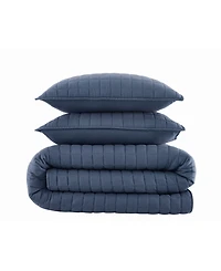 Brooklyn Loom Essential Cotton 2-Piece Quilt Set, Twin/Twin Xl