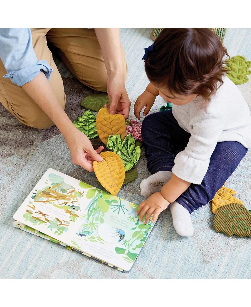 Kaplan Early Learning Sensory Leaves - 30 Pieces