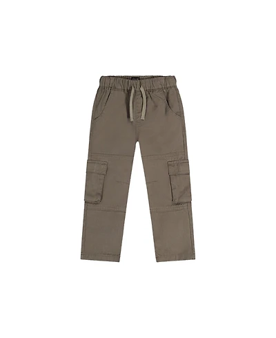 Deux par Deux Baby Boy 12M-24M Twill Pants with Cargo Pockets