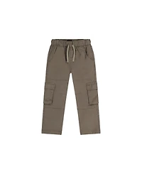 Deux par Deux Baby Boy 12M-24M Twill Pants with Cargo Pockets