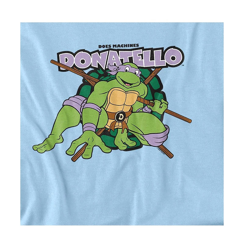 Logovision Men's Tmnt Donatello Does Machines T-Shirt