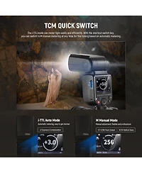 Neewer Z880-n Camera Flash with 76Ws, 2600mAh, Ttl