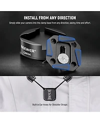 Neewer GM34 Camera Mounting Accessory with 11lb, 5kg for Arca Swiss Camera Clip