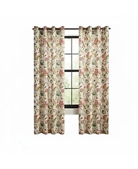 Ellis Curtain Polyester Brissac Colourful Jacobean Pattern Grommet Panel