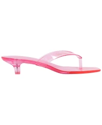Juicy Couture Women's Jelly Candy Thong Sandals