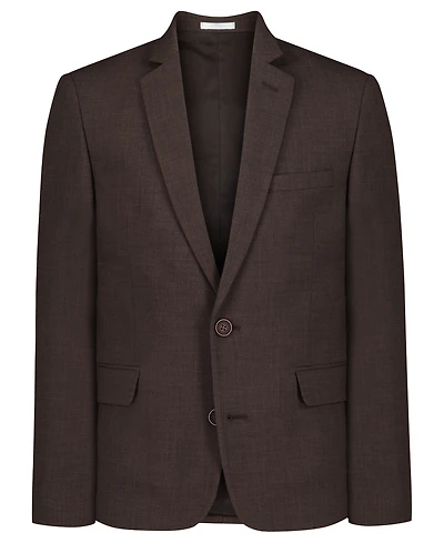 Calvin Klein Boys' 8-20 Stretch Refined Sharkskin Jacket