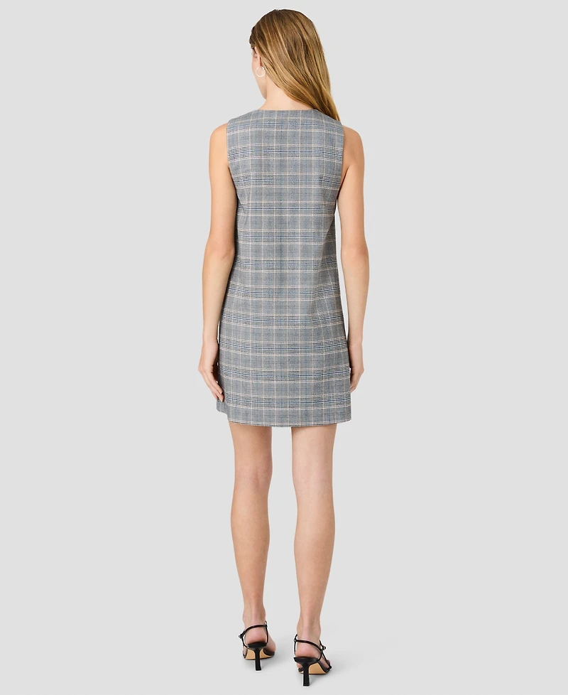 French Connection Women's Matteo V-Neck Sleeveless Mini Dress