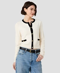 French Connection Women's Button-Front Fitted Cardigan