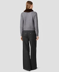 French Connection Women's Sloane Collar Button-Front Cardigan