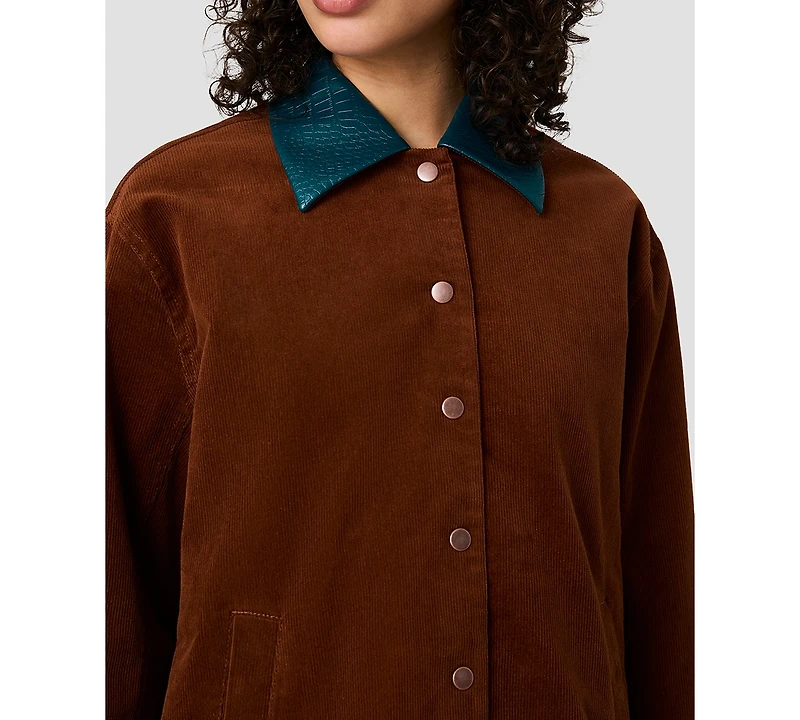French Connection Women's Casey Collared Button-Front Jacket