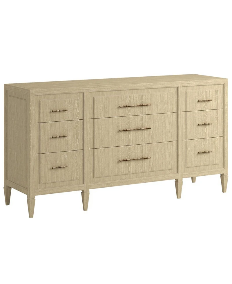 A.r.t. Furniture Eave 3-Piece Queen Upholstered Bedroom Set (Bed, Dresser & Nightstand)