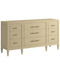 A.r.t. Furniture Eave 3-Piece Upholstered King Bedroom Set (Bed, Dresser & Nightstand)