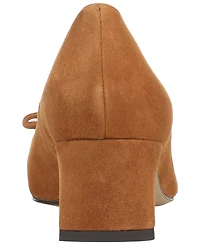 Franco Sarto Women's Suede Bow Pointed Toe Pumps