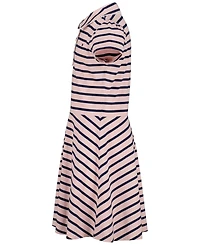 Tommy Hilfiger Girls' 7-16 Striped Polo Collar Dress
