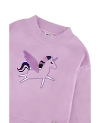 Deux par Little Girls (6-12) Bi Material Dress