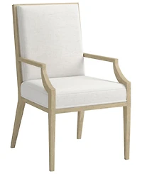 A.r.t. Furniture Eave Ii 5-Piece Round Dining Set (Table & 4 Upholstered Arm Chairs)