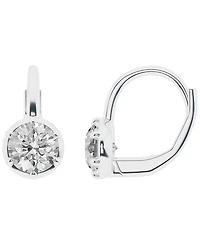 Macy's Lab-Grown Diamond Earrings (1-1/2 ct. t.w.) in 14k White Gold