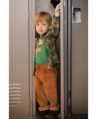 Deux par Deux Baby Boys (12-24) Stretch Corduroy Pants with Cargo Pocket