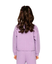 Deux par Toddler Girl (2T - 5T) Jacquard Sweatshirt