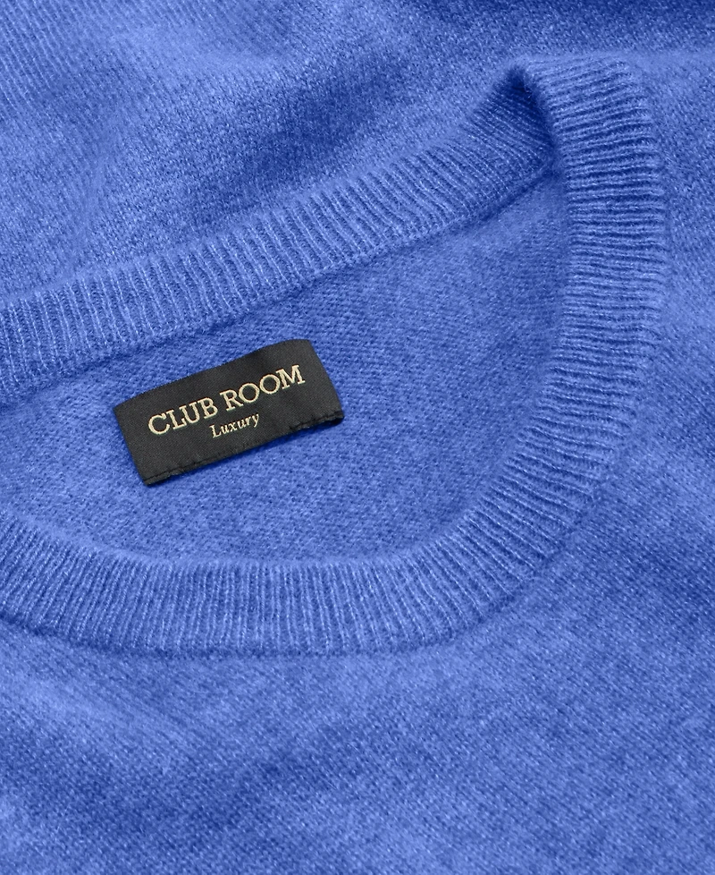 Club Room Men's Crewneck 100% Cashmere Sweater