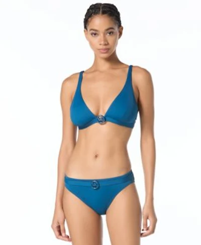 Womens Logo Detail Swim Bra Top Swim Bottoms