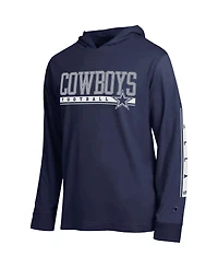 Champion Men's Navy Dallas Cowboys All-Star Hooded T-Shirt