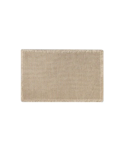 Lucky Brand Taylor Solid Waffle Weave Bath Rugs