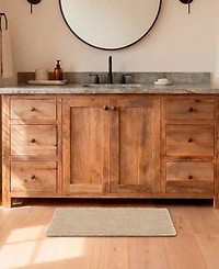 Lucky Brand Taylor Solid Waffle Weave Bath Rugs