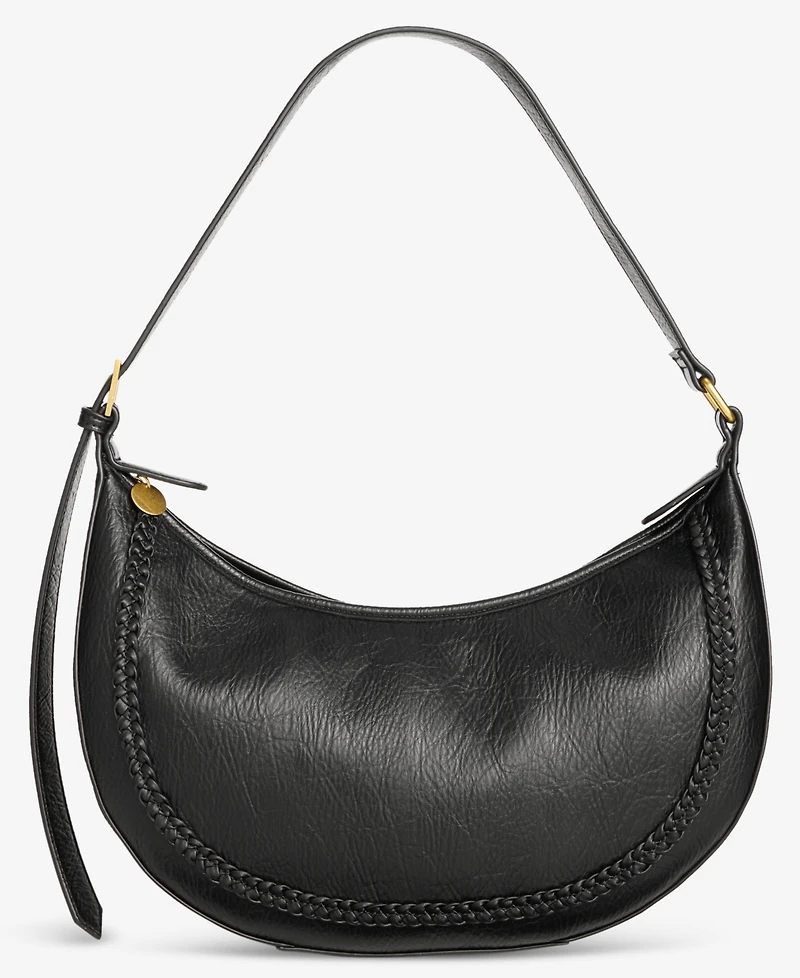 Style & Co Braided-Edge Crescent Bag, Macy's Exclusive