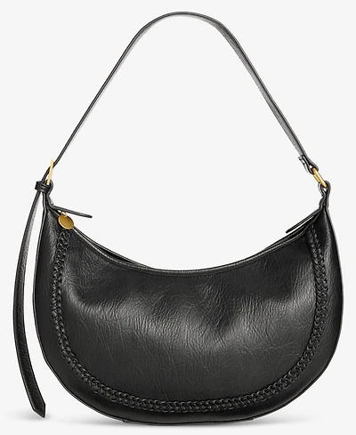 Style & Co Braided-Edge Crescent Bag, Macy's Exclusive